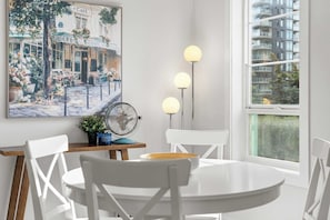 Dining - 13th Ave Condo + City Views + Balcony + Walkable (Calgary)