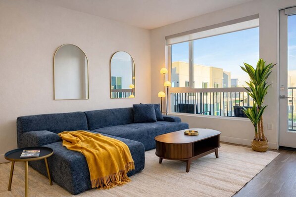 Smart TV, foosball, table tennis, books