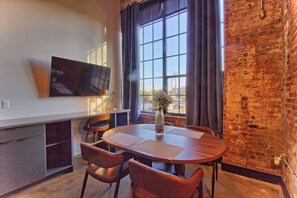 Dining - Chic Ultramodern Studio Loft w/ Designer Features (Saint Louis)