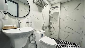 Towels, toilet paper