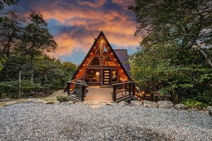 Exterior - A-Frame Ski-In/Out Hot Tub Game Room, Walk to Town (Beech Mountain)