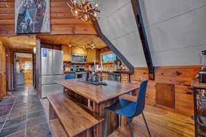 Dining - A-Frame Ski-In/Out Hot Tub Game Room, Walk to Town (Beech Mountain)