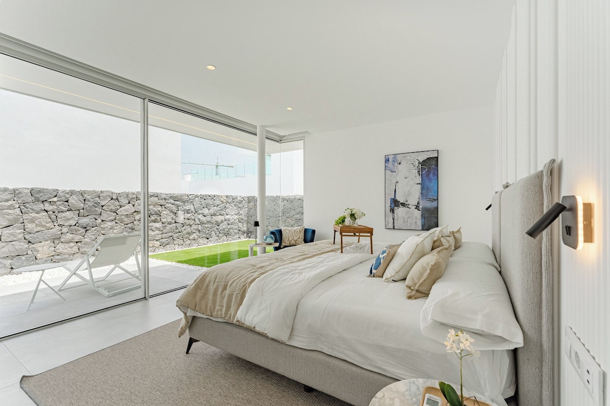 Deluxe-huvila | Äänieristys, ilmainen Wi-Fi, vuodevaatteet