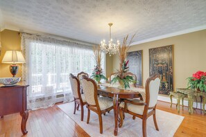 House (4 Bedrooms) | Interior - Game Room + Pond: Spacious Gainesville Getaway! (Gainesville)