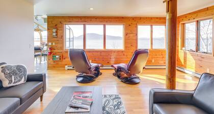 9 Mi to Mendenhall Glacier: Waterfront Juneau Home