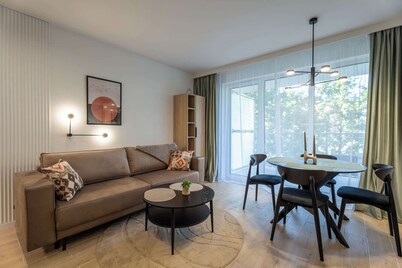 Modern Studio | Balcony and Parking