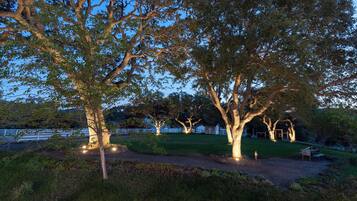 Overnatningsstedets område