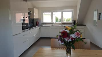 Kühlschrank, Ofen, Herdplatte, Geschirrspüler