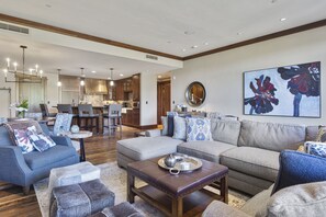 Apartment, 3 Schlafzimmer | Wohnbereich