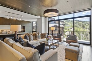 Appart'hôtel, 3 chambres | Coin séjour