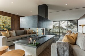 Condo, 4 Bedrooms | Living area - One Empire Pass Lodge at Deer Valley Resort - Four Bedroom Residence #401 4 Condo (Park City)