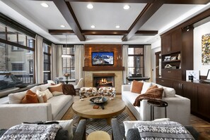 コンドミニアム 3 ベッドルーム | リビング エリア | スマートテレビ、ストリーミングサービス