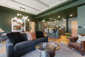 Condo, 2 Bedrooms | Living area | Smart TV, streaming services - Shooting Star Lodge at Deer Valley Resort - Two Bedroom Residence #204 2 Condo (Park City)