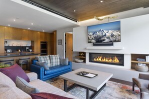 Appart'hôtel, 3 chambres | Coin séjour