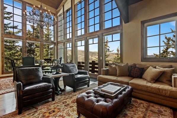 Condo, 3 Bedrooms | Living area | Smart TV - Stag Lodge at Deer Valley Resort - Three Bedroom Residence with Spa #13 3 Condo (Park City)