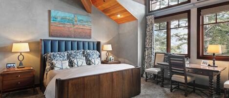 4 chambres, espace de travail pour ordinateur portable