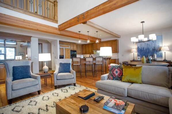 Condo, 3 Bedrooms | Living area | Smart TV - Sterling Lodge at Deer Valley Resort - Three Bedroom Condo with Hot Tub #108 3 Condo (Park City)