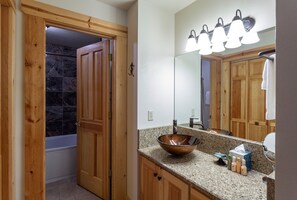 Condo, 2 Bedrooms | Bathroom | Towels, shampoo - Comstock Lodge - Two Bedroom Condo with Hot Tub #306 2 Condo (Park City)