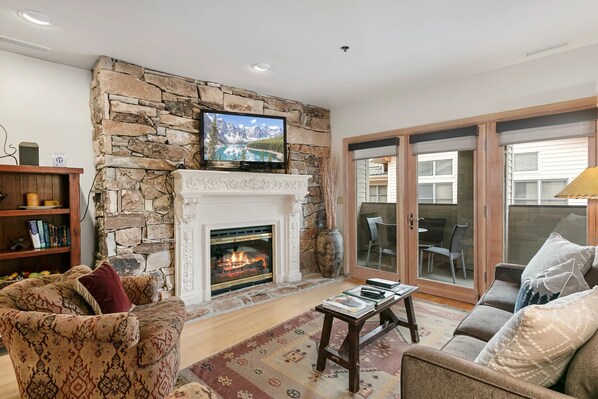 Apartment, 1 Schlafzimmer | Wohnbereich