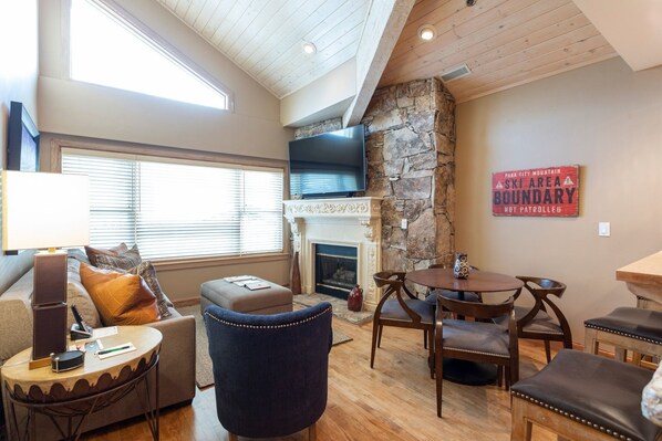 Condo, 1 Bedroom | Living area - Royal Plaza at Deer Valley Resort - One Bedroom Condo #404 1 Condo (Park City)