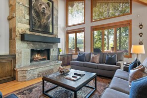 Condo, 3 Bedrooms | Living area - Twin Pines at Deer Valley Resort - Three Bedroom Condo with Hot Tub #5 3 Condo (Park City)