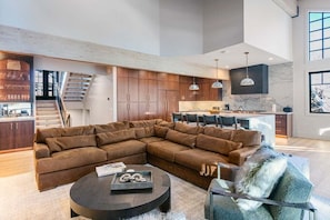 Living area - Stag Lodge at Deer Valley Resort - Four Bedroom with Spa #30 4 Condo (Park City)