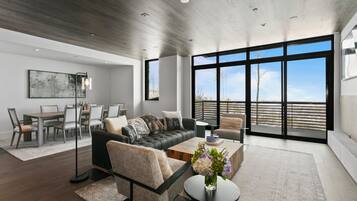 Appart'hÎtel, 3 chambres | Coin séjour