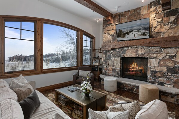 Condo, 3 Bedrooms | Living area | Smart TV - Grand Lodge - Three Bedroom #201 - Ski-in/ski-out 3 Condo (Park City)