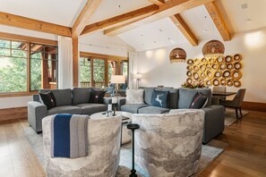 Condo, 4 Bedrooms | Living area | Smart TV - Grand Lodge - Four Bedroom #502 - Ski-in/ski-out 4 Condo (Park City)