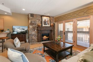 Studio | Living area | Smart TV - 303 - Studio Royal Plaza Condo (Park City)