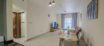 Harf505 Large 1BHK in Abu Dhabi near ADNEC