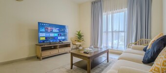 Harf505 Large 1BHK in Abu Dhabi near ADNEC