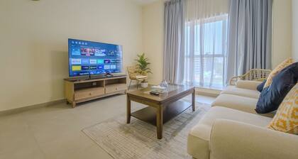 Harf505 Large 1BHK in Abu Dhabi near ADNEC