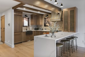 Condo, 3 Bedrooms | Private kitchen | Fridge, oven, coffee/tea maker - 1072 - Three Bedroom with Spa Boulder Creek 3 Condo (Park City)