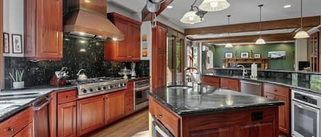 House, Multiple Bedrooms | Private kitchen