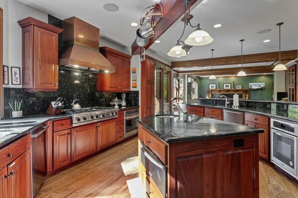 House, Multiple Bedrooms | Private kitchen