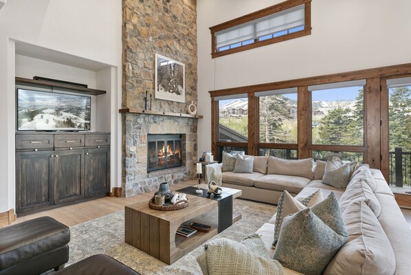 Condo, 4 Bedrooms | Living area - 6565 Lookout Drive - Four Bedroom with Spa 4 Condo (Park City)