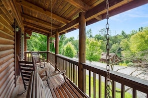 Cabin, 1 Bedroom | Terrace/patio
