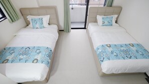 Twin Room, Balcony, City View | Balcony view