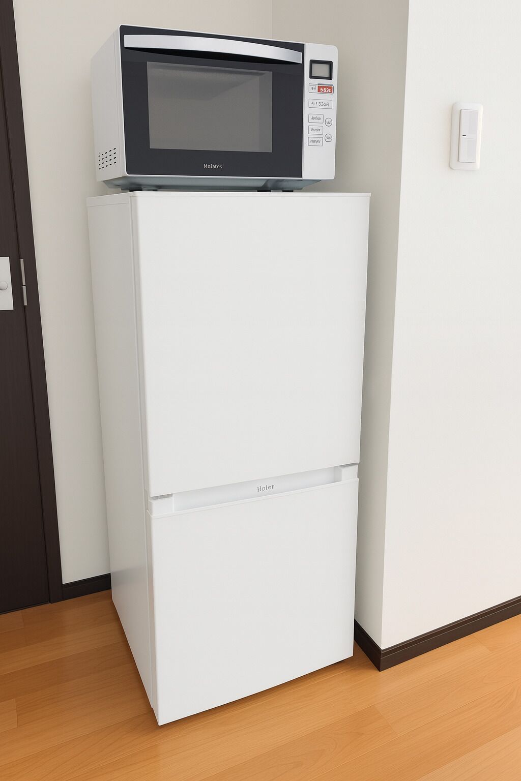 Escritorio, espacio para trabajar con laptop y cortinas blackout 