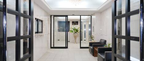 Fassade der Unterkunft