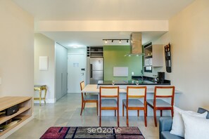 Apartamento básico | Parte interna