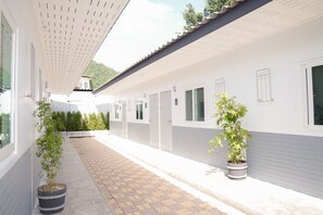 Fassade der Unterkunft