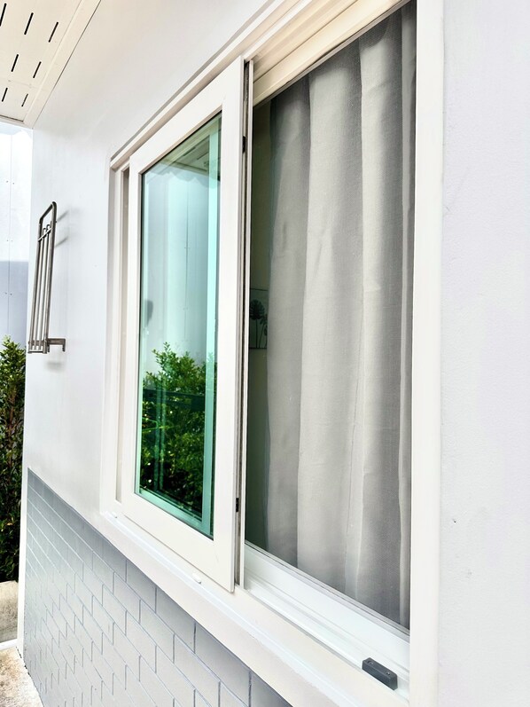 Fassade der Unterkunft