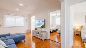 4 bedrooms, iron/ironing board, travel cot, free WiFi