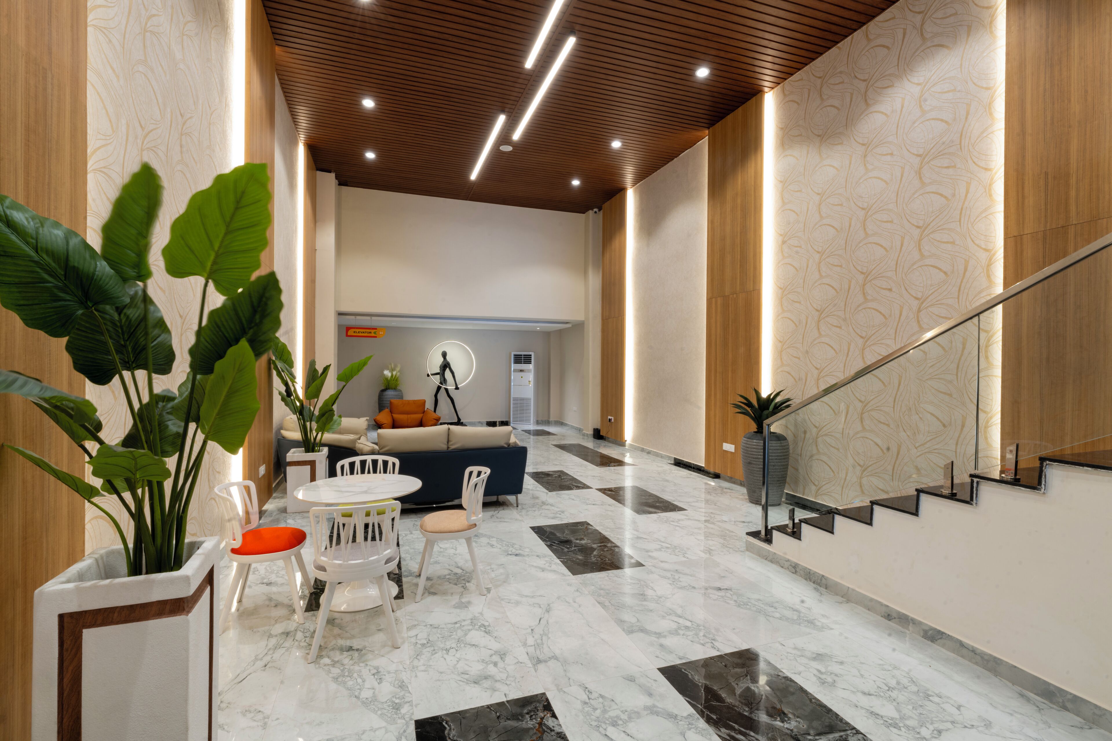 Façade de l’hébergement