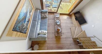 La Taniere du Dusse - New 6-person apartment facing the slopes