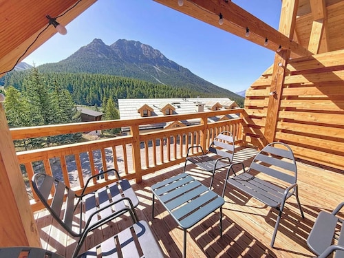La Taniere du Dusse - New 6-person apartment facing the slopes