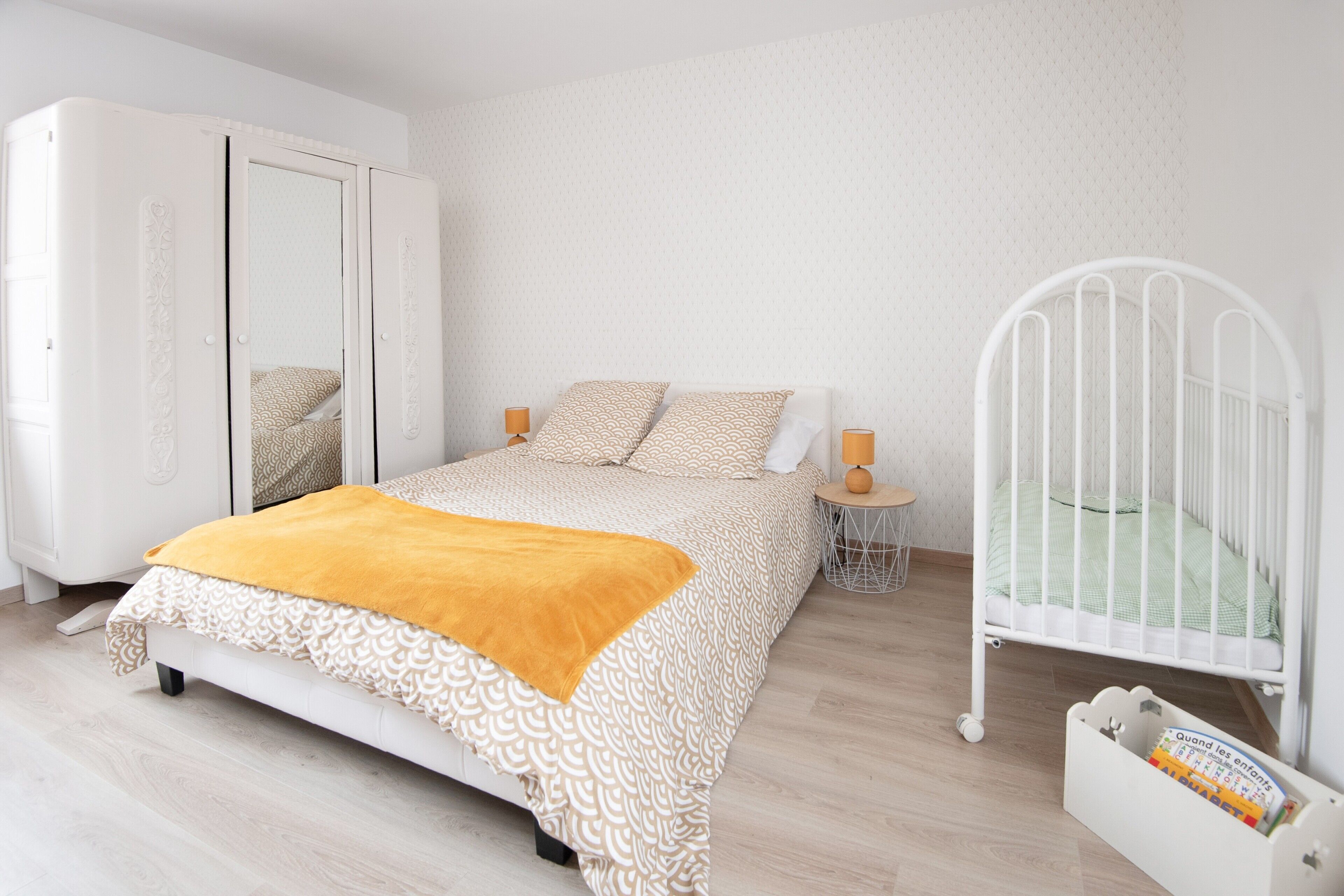 2 soveværelser, skrivebord, strygejern/strygebræt, Wi-Fi