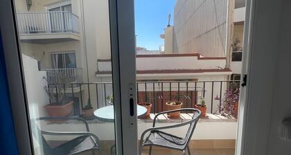 Appartement 'De Playa' avec vue sur la mer, balcon et climatisation